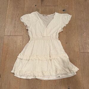 Charming White  Dress. Altar’d State. Small